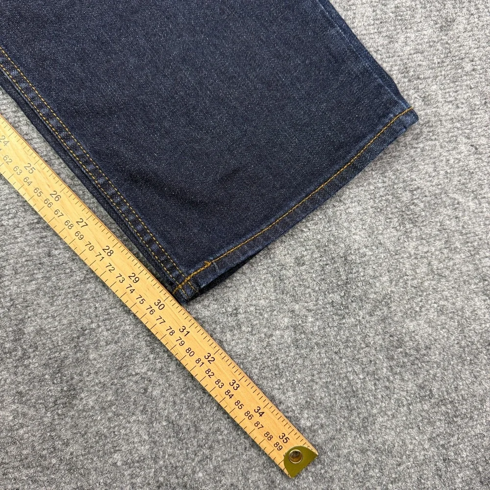 Banana Republic Jeans Mens 38x32 Slim Fit Straight Leg Dark Wash Stretch Denim